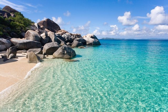 Virgin Gorda Bath, British Virgin Islands is amongst list of exotic beaches