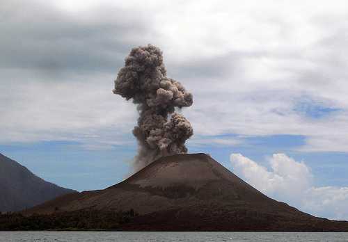 Krakatoa Volcano, Indonesia