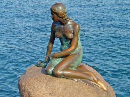 Little Mermaid Statue Copenhagen