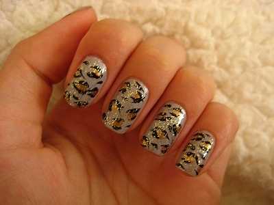 Animal Print Nail Art Designs