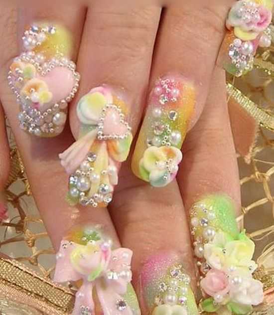 Bridal Nail Designs 5