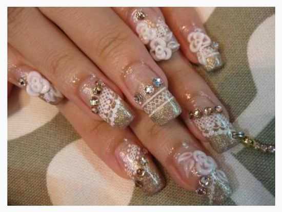 Bridal Nail Designs 17