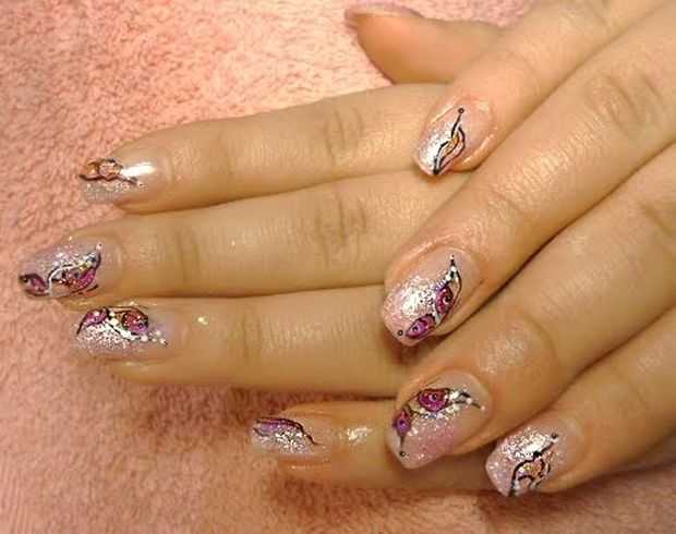 5. Cute and Easy Butterfly Nail Art Designs - wide 7