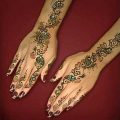 Glitter Mehndi, Glitter Henna Designs