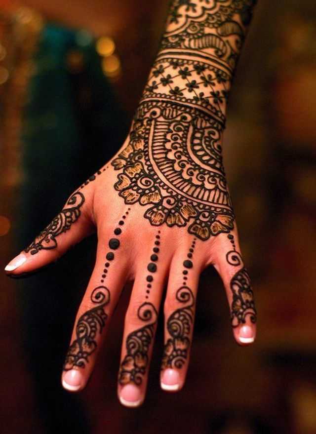 Arabic Hand Mehndi Designs For Beginners - Arabic Hand Henna Designs