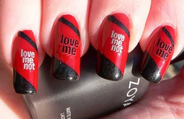  Red Valentine Nail Art 4