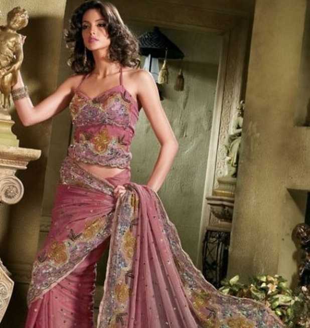 Traditional yet stylish saree blouse designs for 2012