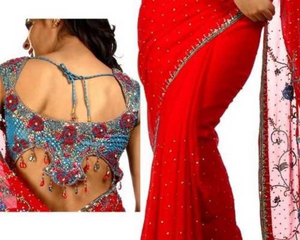 Blouse designs, blouse patterns, blouse neck and back designs for 2012