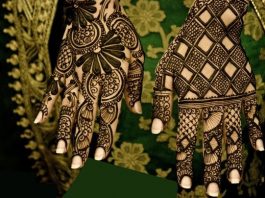 Arabic Bridal Mehndi Designs for full hands