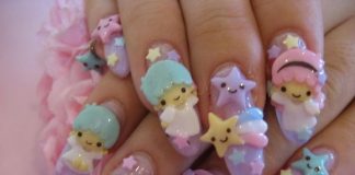 Harajuku Nail art design