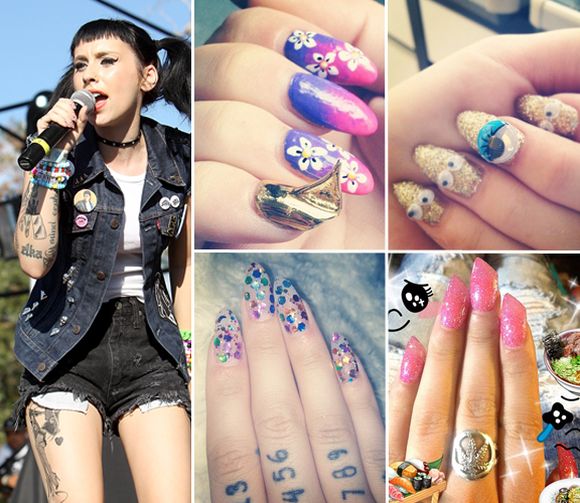 Keayshawn-celebrity-nail-art-trends