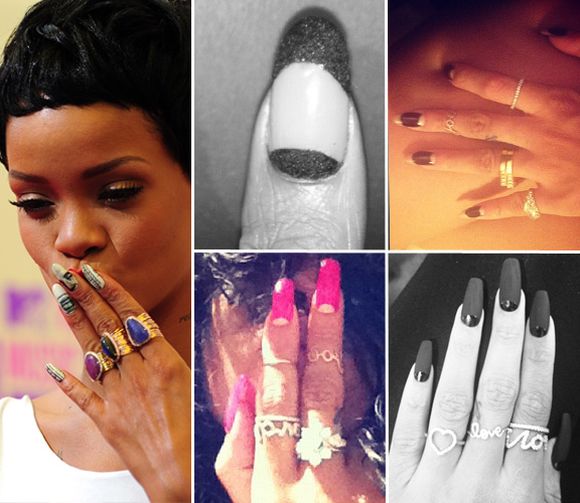 Rihanna-half-Moon-celebrity-nail-art-trends