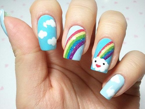 rainbow-nail-art-1