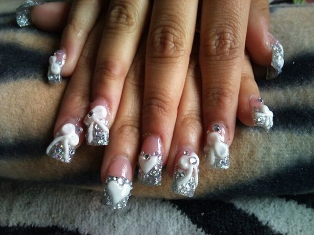 brithday bling nails-2