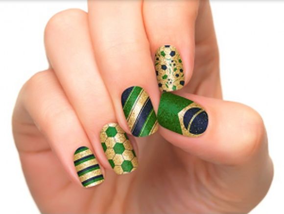 World Cup-Inspired Nail Art for Soccer Fanatics