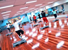 Step Group Fitness Class