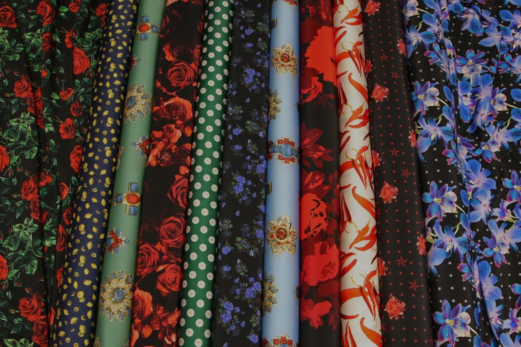 Fabrics by the metre and tailor’s shops