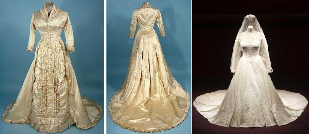 wedding dresses through the centuries