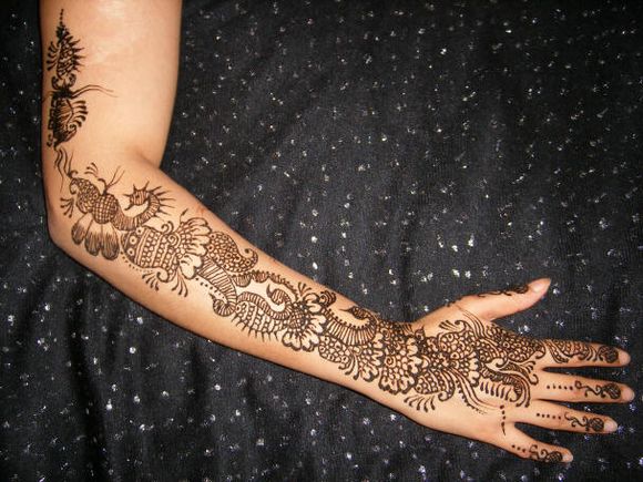 Full Hand Arabic Mehndi Designs 2013 - Arabic Henna 